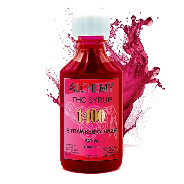 Alchemy 1400 mg Strawberry Syrup