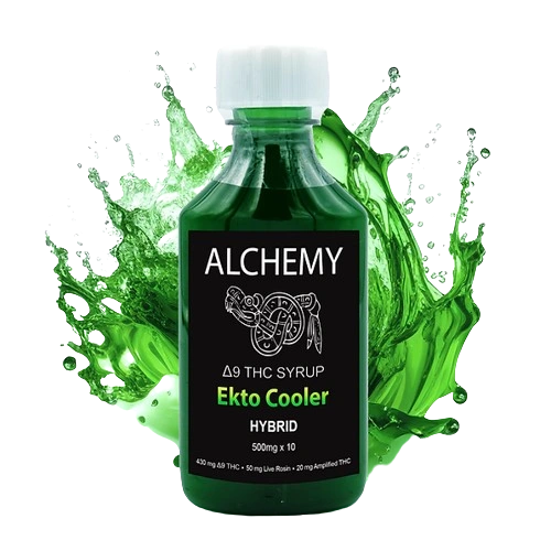 Alchemy 500 mg Delta 9 THC Syrup – Ekto Cooler