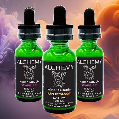 Alchemy Water Soluble 1000mg (Turbo Amped D8, D9, D11, THCJD)