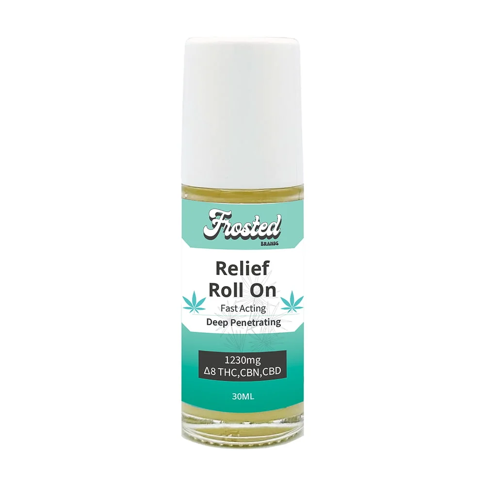 Frosted Deep Relief Roll-On (1230mg Delta 8 THC/CBN/CBD)