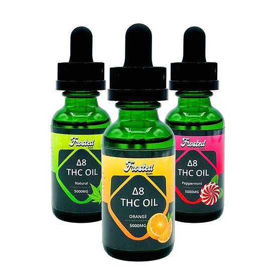 Delta 8 Tincture (5000mg) – Frosted