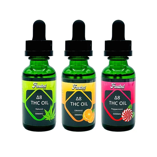 Delta 8 Tincture (5000mg) – Frosted
