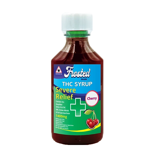 Frosted Severe Relief 1400 mg THC/Ketum Syrup