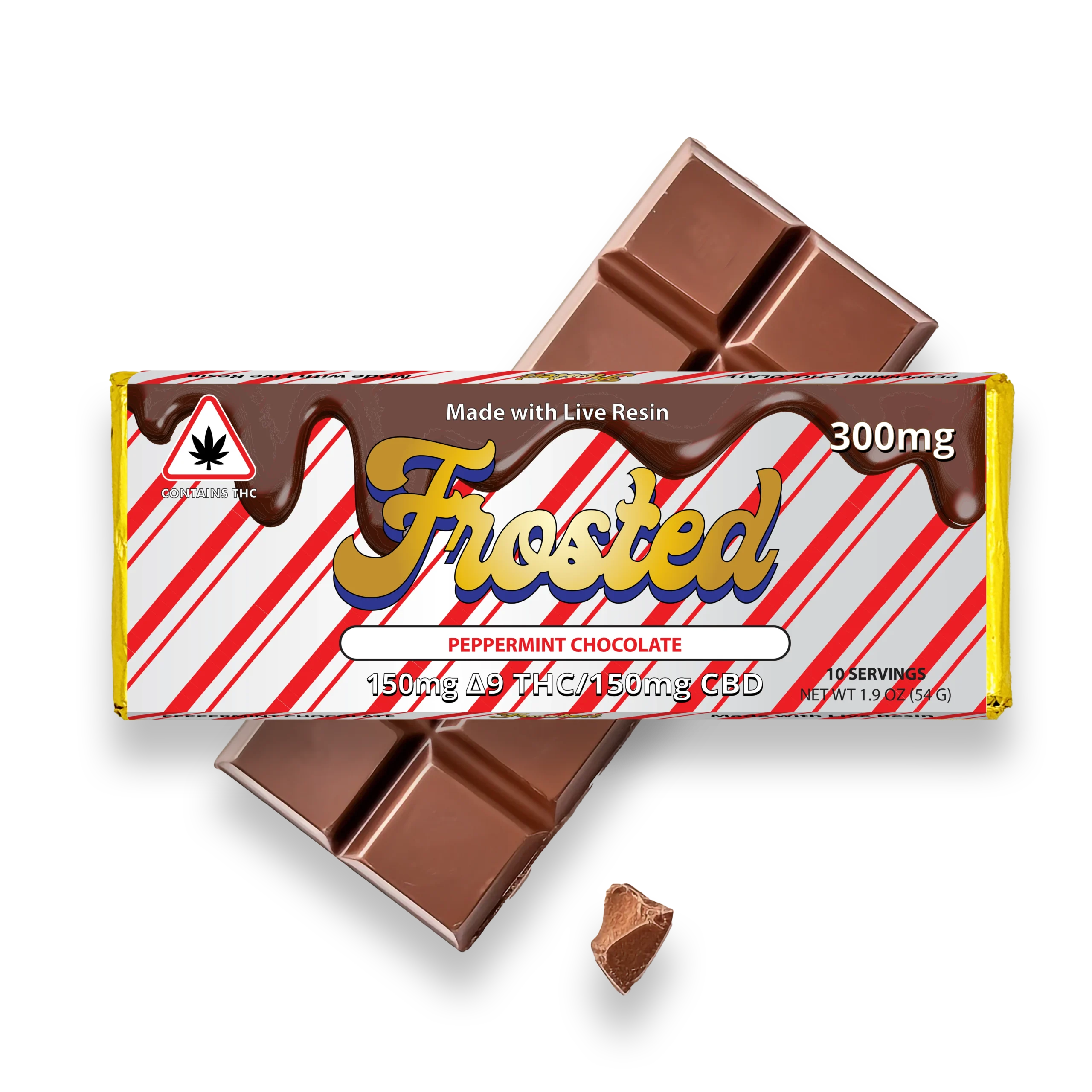 THC Resin Chocolate Bar (300mg)