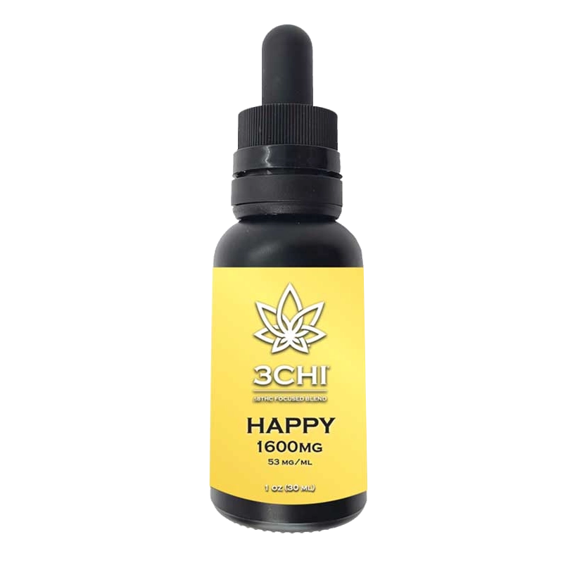 Delta 8 Focused Blends – Happy Oil Tincture 1600mg