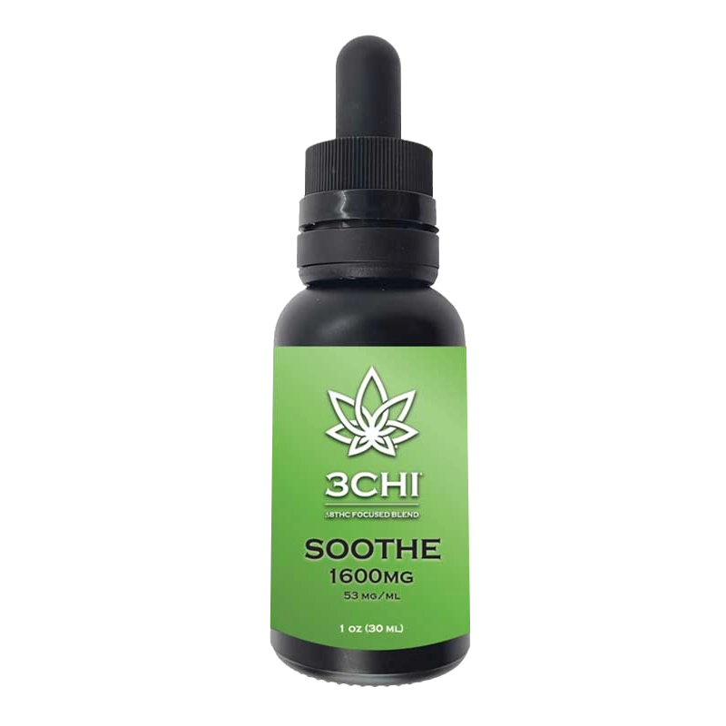 Delta 8 Focused Blends – Soothe Oil Tincture 1600mg
