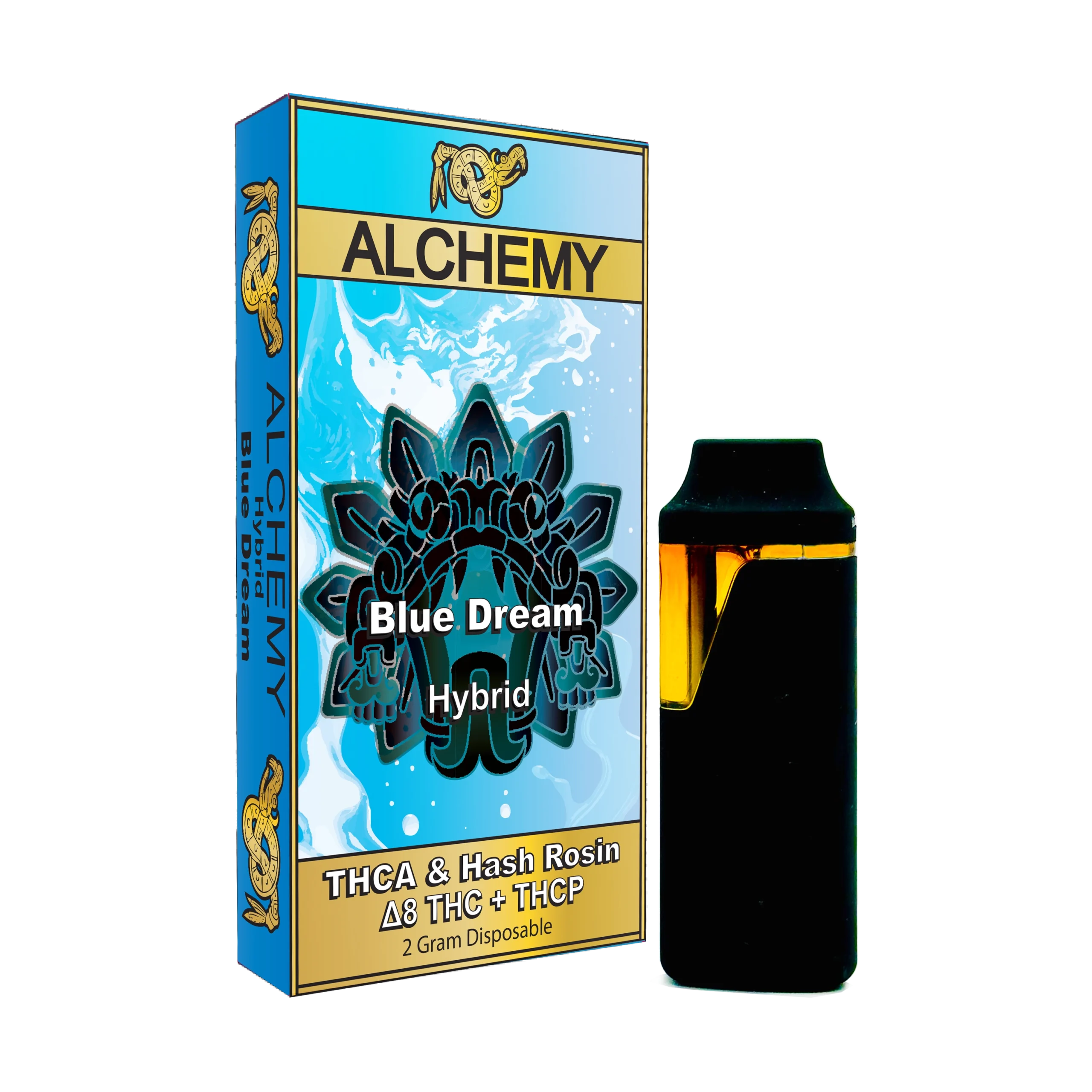 Alchemy Quetzalcoatl THCA, THCP & Hash Rosin 2mg Disposable
