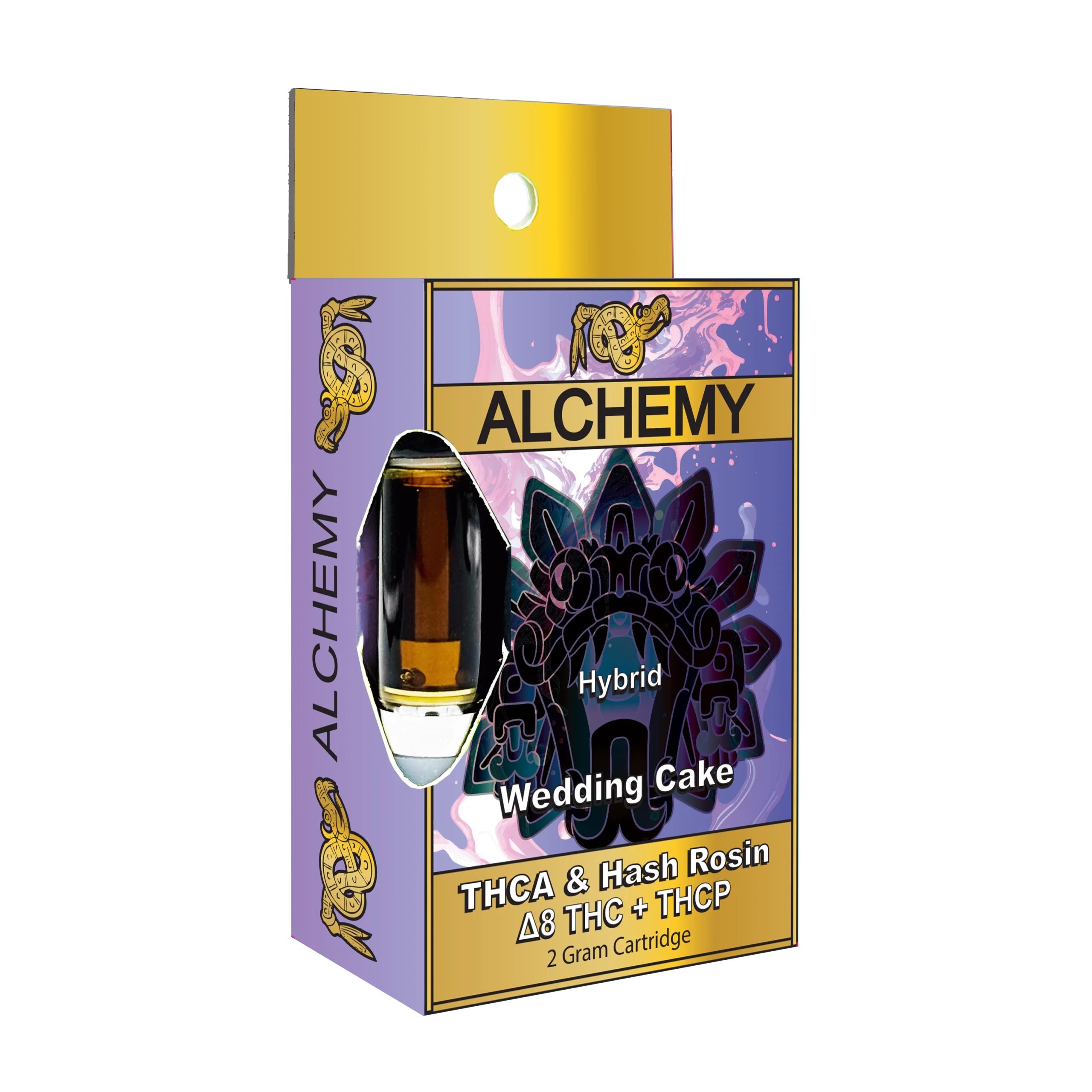 Alchemy Quetzalcoatl THCA, THCP & Hash Rosin 2.2ml Cart