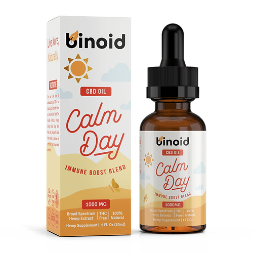 BINOID - Calm Day CBD Oil - Immune Boost Blend