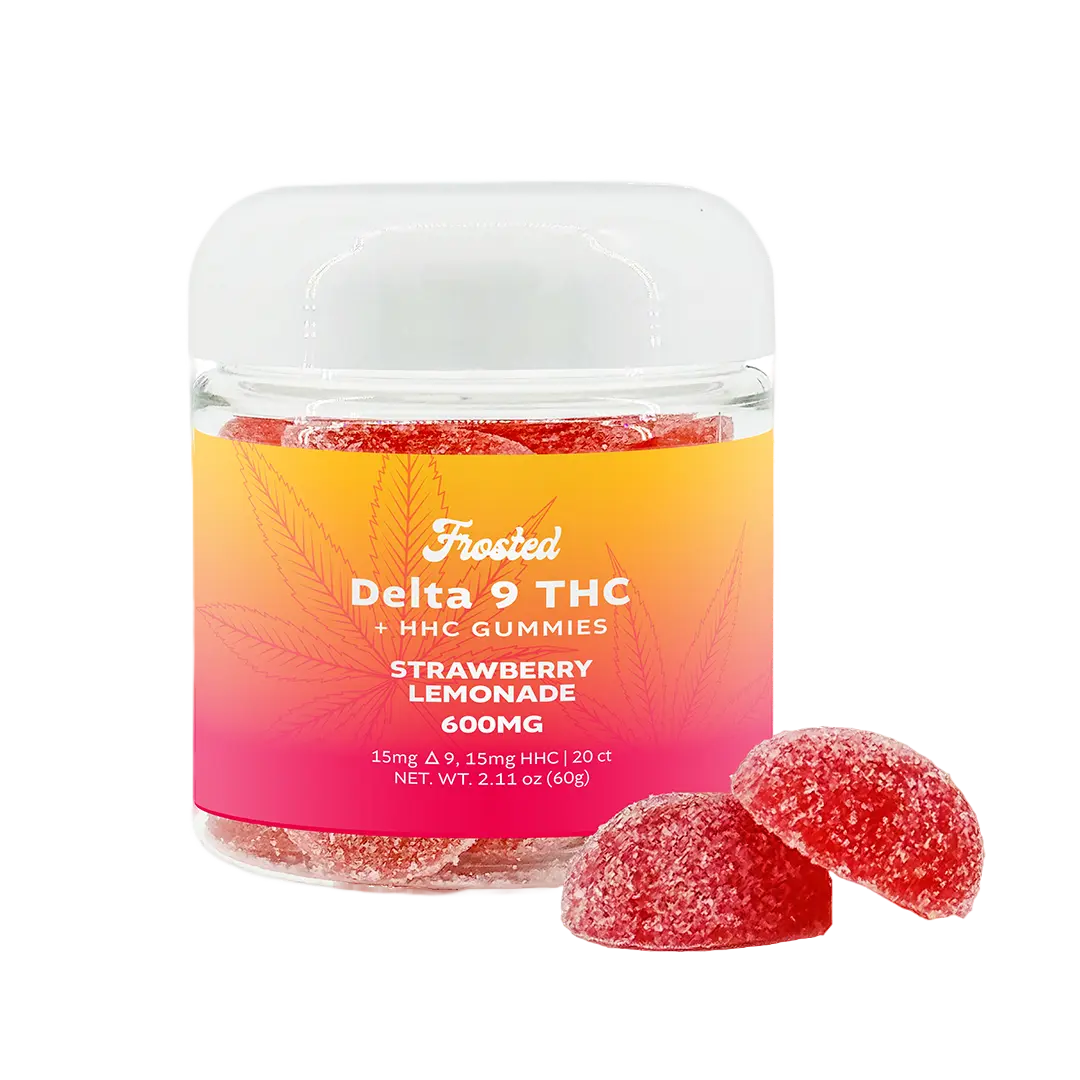 Delta 9 and HHC Gourmet Gummies 600mg